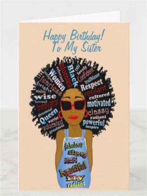 african american sister birthday wishes